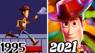 Evolution of Toy Story Games ( 1995-2021 )