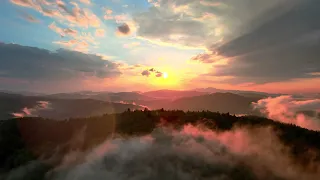 DJI MAVIC AIR 2 - Thru the clouds, into the SUN