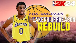 I Rebuilt the Lakers With Bronny James on NBA 2K24