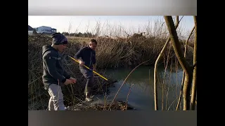 Expedition #3 | Beaver dam removal by hand. Using only rake and bare hands. Big water level drop.