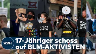 BLACK LIVES MATTER: USA - Mordanklage gegen 17-Jährigen nach Schüssen in Kenosha