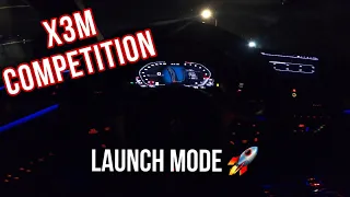 X3M COMPETITION LAUNCH MODE  |  FIRST LAUNCH 🚀 😮‍💨