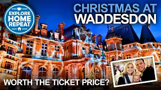 Waddesdon Manor Winter | House Tour & Light Trails | Day Out Review | Travel Vlog