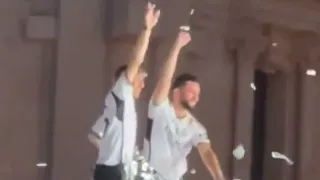 Real Madrid bus celebrations, trophy parade, kroos final farewell