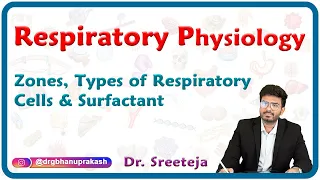 Respiratory Zones, Types of respiratory cells and Surfactant : Respiratory Physiology USMLE Step 1