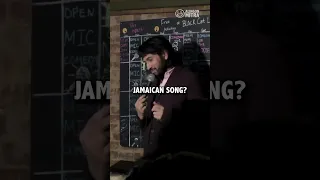 🇯🇲 Interrupted By A Jamaican Song | Alingon Mitra #shorts #standupcomedy #crowdwork #jamaica #comedy