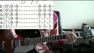 Alice In Chains No Excuses Guitar Lesson Chords & Tab Tutorial AIC