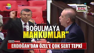 Erdoğan'dan Özel'e çok sert tepki