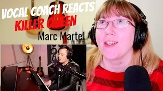 Vocal Coach Reacts to Killer Queen - Marc Martel (One Take)