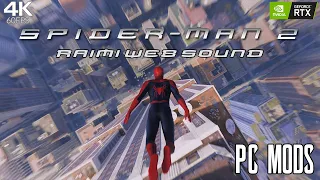 Marvel's Spider-Man Remastered PC -  Raimi Web Swing and Shooting Sound | MOD SHOWCASE 4K 60fps