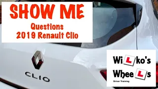 SHOW ME questions - Renault CLIO