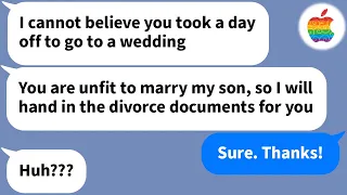 【Apple】 My mother-in-law tried to ruin my marriage since I took work off for my brother's wedding