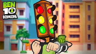 Traffic Lighthead vs Tree Head | Ben 10 Reboot