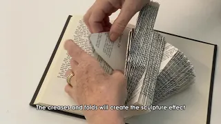 Logan Art Gallery – Create a folded book sculpture