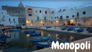 Monopoli in winter - Puglia, Italy [4k Ultra HD 60fps ]