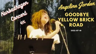 Angelina Jordan (16) - Goodbye Yellow Brick Road [4K UHD] Live at Kurbadhagen - July 10th, 2022