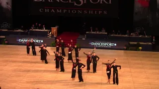 BYU Youth Dancesport "A" Team "Michael Jackson" Latin Formation Medley 2019