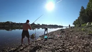 FISHING WITH AN OVERNIGHT STAY.