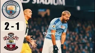 Manchester City Vs  Southampton 2-1 Premier League 02/11/2019