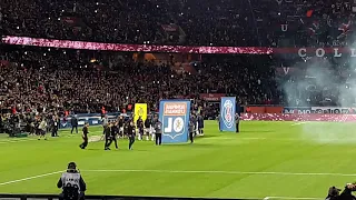 PSG - LYON / 07-10-2018 / Chants et coup d'envoi.