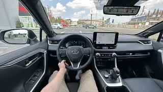 New Toyota RAV4 PHEV Facelift Test Drive POV 2024