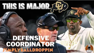 🚨Breaking News 🚨Deion Sanders is set to name new defensive coordinator for the Colorado Buffaloes.