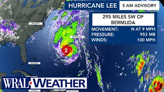 Hurricane Lee brings dangerous rip currents to East Coast; Cat. 1 Hurricane Landfall in Canada