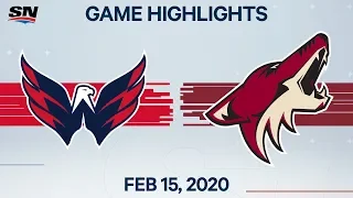 NHL Highlights | Capitals vs Coyotes – Feb. 15, 2020