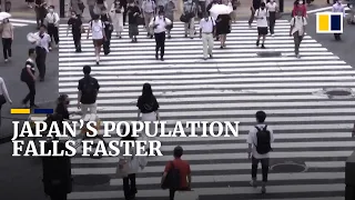 Japan’s population drops by 644,000 in a single year