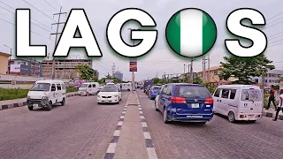 Driving in Lagos, Nigeria - Lekki Phase 1 - Africa Driving Tour 4K