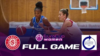 Slavia Banska Bystrica v Eleftheria Moschatou | Full Basketball Game | EuroCup Women 2022-23