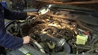 How to change oil in a Touareg TDI