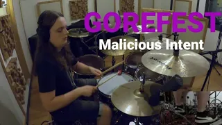 Gorefest - Malicious Intent (Drum cover) Fons van Dijk