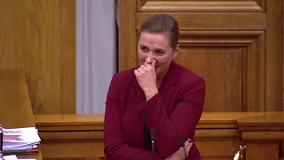 Danish Parliament Breaks Down Laughing