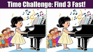 Spot The Difference : Time Challenge - Find 3 Fast! | Find The Difference #151