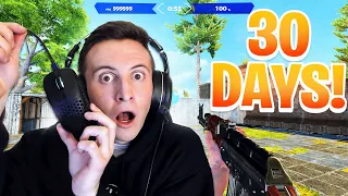 Controller player completes 30 days of AimLab training and the results are SHOCKING