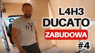 Ducato L4H3  odc.4  zabudowa