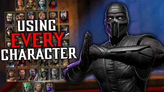 Winning with EVERY CHARACTER against ALL VIEWERS... (37 Win Streak Attempt) - Mortal Kombat 11