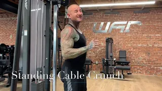 How to do the Standing Cable Crunch