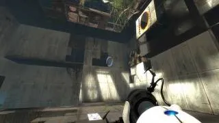 Portal 2 walkthrough - Chapter 1: The Courtesy Call - Test Chamber 6