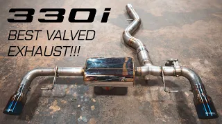 BMW G20 330i Valvetronic Designs Exhaust In-Depth Walkthrough