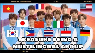 Treasure Speaking Different Languages