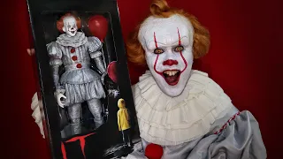 Pennywise Unboxing Largest Pennywise Action Figure! (NECA 1/4 Scale)