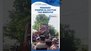 Ribuan Pendemo Tak Bisa Berkutik, Pertahanan Ponpes Al Zaytun Tak Bisa Ditembus, Ada Pasukan Anjing