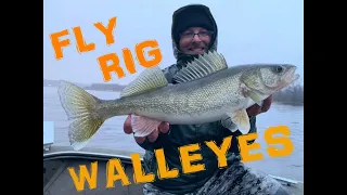 CATCH MORE WALLEYES!! - How to Fish Flies for Walleyes