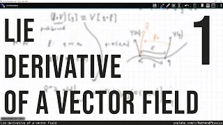 Lie derivative of a vector field (flow and pushforward)