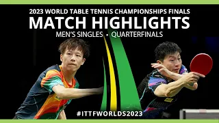 Ma Long vs Lin Gaoyuan | MS QF | 2023 ITTF World Table Tennis Championships Finals