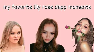 my favorite lily rose depp moments