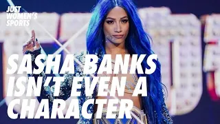 Sasha Banks talks how she became the most dominant woman in the WWE | Just Women's Sports Podcast