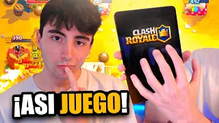 ASÍ SE VEN LAS MANOS DE BENIJU JUGANDO CLASH ROYALE🤯